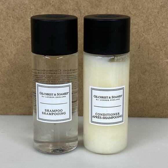 Gilchrist & Soames Travel Sz Cleansing Bars Lotion Shampoo Conditioner Lot of 7 - Picture 6 of 9